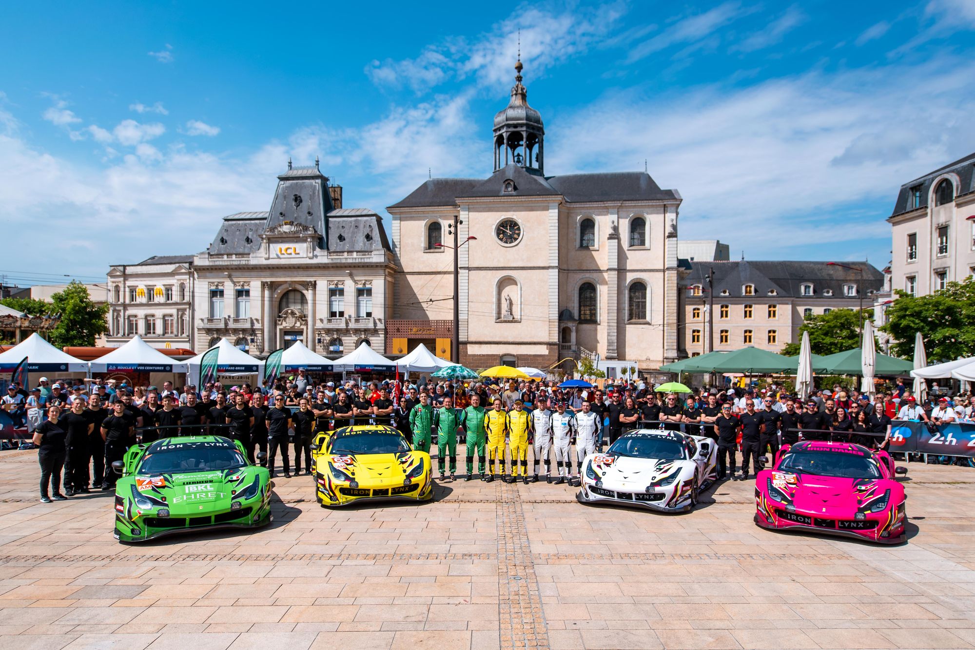 Iron Lynx and Iron Dames unveil Le Mans Artwork to celebrate great race
